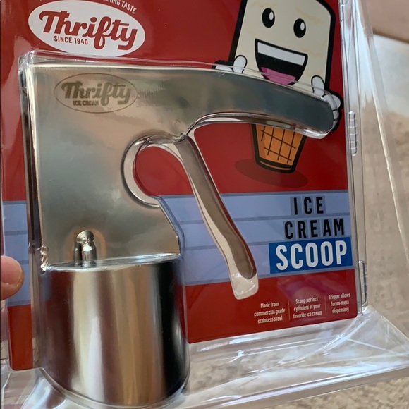 Kitchen Stainless Steel Cylindrical Ice Cream Scoop Poshmark